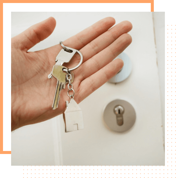 A new home key representing the trust placed in Classic Homes