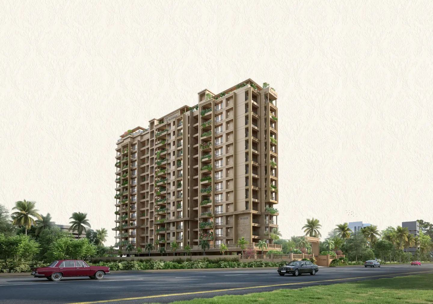 Classic Indian Essence apartment exterior