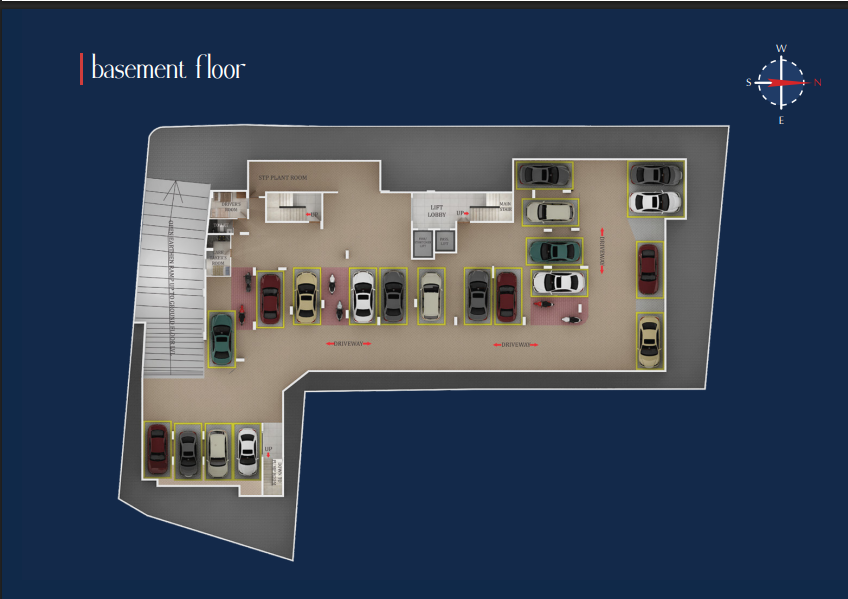 Classic Indian Earth floor plan 1