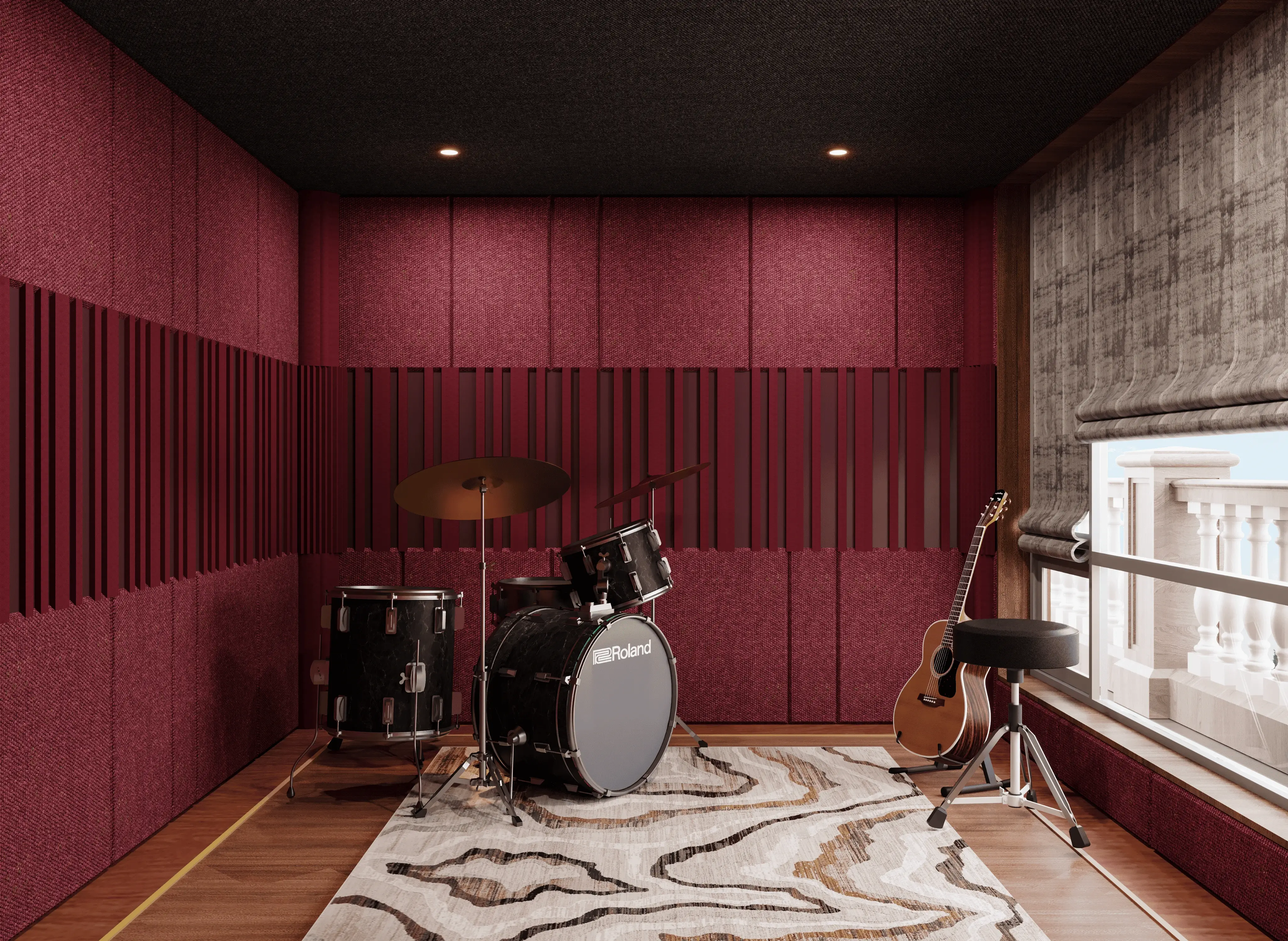 Music Jam Room at Classic Indian Essence